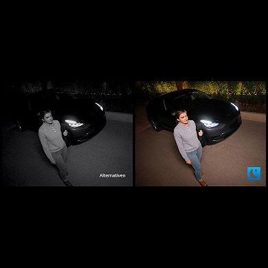 Eufy Security S100 Outdoor 2K HD Wired Wall Light Night Vision Security Camera