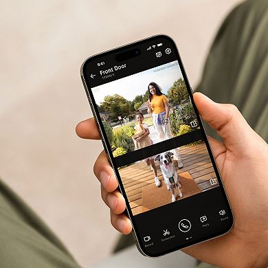 Eufy Security E340 2K HD Wi-Fi Battery-Powered Video Doorbell