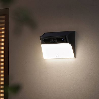 Eufy Security S120 Outdoor 2K HD Solar Wall Light Night Vision Security Camera