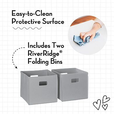 RiverRidge Kids Art Activity Table with Bins