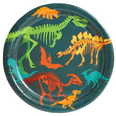 144 Piece Dinosaur Party Supplies For Kids Birthday, Boy Baby Shower, 24 Guests