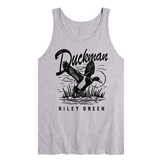 Men's Riley Green Duckman Graphic Tank Top