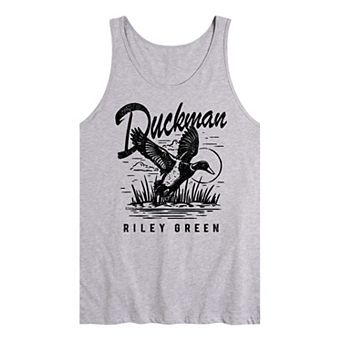 Men's Riley Green Duckman Graphic Tank Top