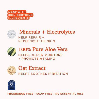 SOS Gentle Hydrating Gel Cleanser + Makeup Remover