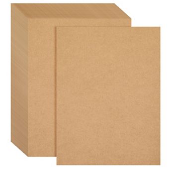96 Sheets Brown Kraft Paper Cardstock, 8.5 X 11 in For Crafts, Invitations