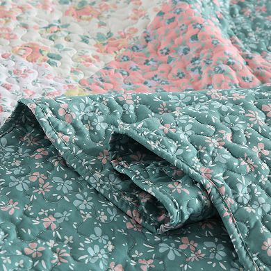 MarCielo 3 Piece Printed Quilt Lightweight Bedspread Set