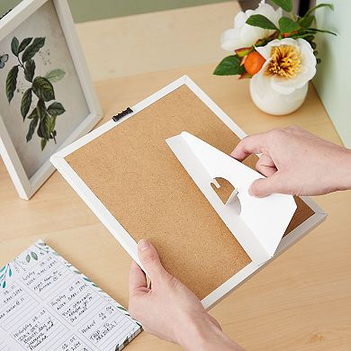 50-pack Cardboard Easel Backs, Self-stick 7 In Picture And Art Easel Stands