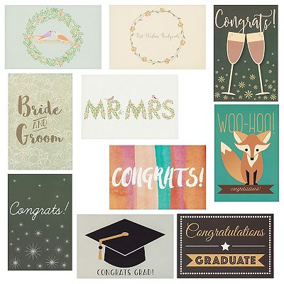 48 Pack All Occasion Cards Box Set With Envelopes For Birthday, Weddings,  4x6 In