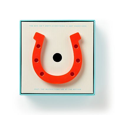 Brass Monkey Giddy Up Tabletop Horseshoes Game