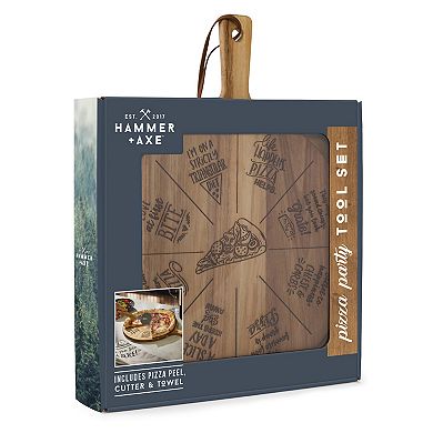 Hammer & Axe Pizza Party Tool Set