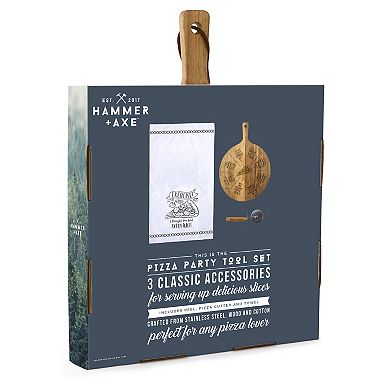 Hammer & Axe Pizza Party Tool Set