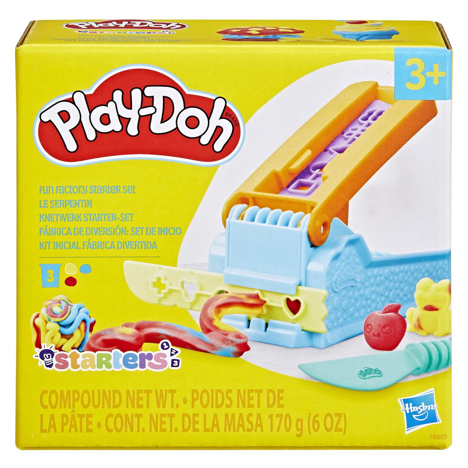 Детские игрушки Play-Doh Fun Factory Starter Set — фото 1