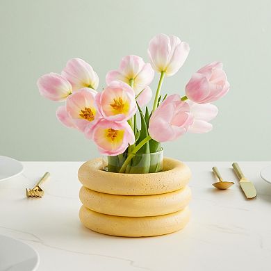 8 Pack Wreath Forms For Crafts, Christmas Decorations, Easter, 5.7 In, White