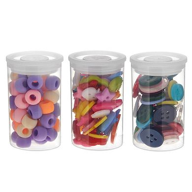 30 Pcs Clear Film Canisters With Caps For 35mm, Storage For Small Accessories
