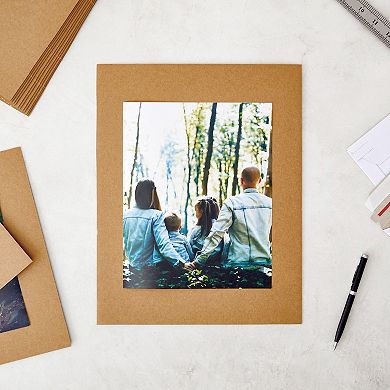 50 Pack Corrugated Cardboard Sheets, Flat Inserts, 2mm Thickness, 11 X 14 In