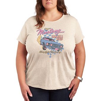 Plus Size Ford Motor Company Mustang Graphic Tee