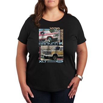 Plus Size Ford Bronco XLT Rare Breed Graphic Tee