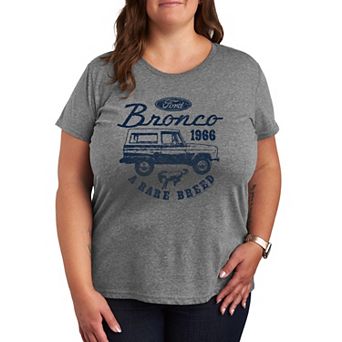 Plus Size Ford Vintage Bronco Rare Breed Graphic Tee