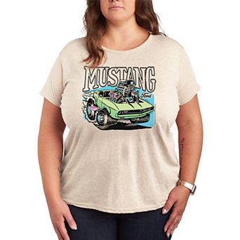 Plus Size Ford Vintage Mustang Graphic Tee