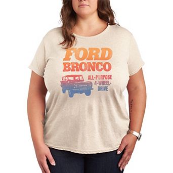 Plus Size Ford Bronco All-Purpose 4-Wheel-Drive Graphic Tee