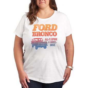 Plus Size Ford Bronco All-Purpose 4-Wheel-Drive Graphic Tee