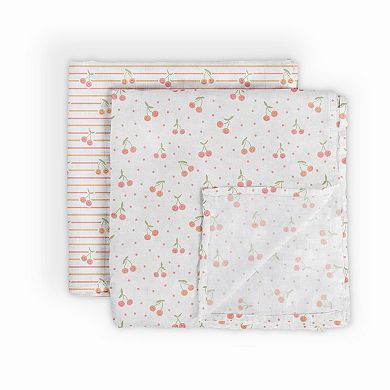 JuJuBe x Studio Oh! 2-Pack Swaddle Blanket Set