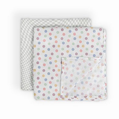 JuJuBe x Studio Oh! 2-Pack Swaddle Blanket Set