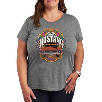 Plus Size Ford 1968 Ford Mustang Graphic Tee