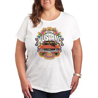 Plus Size Ford 1968 Ford Mustang Graphic Tee