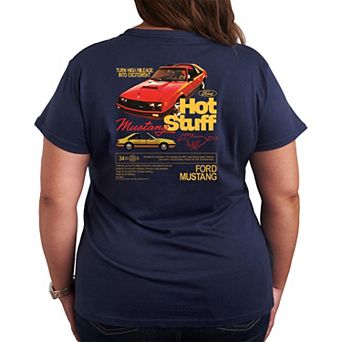 Plus Size Ford 1981 Mustang Graphic Tee