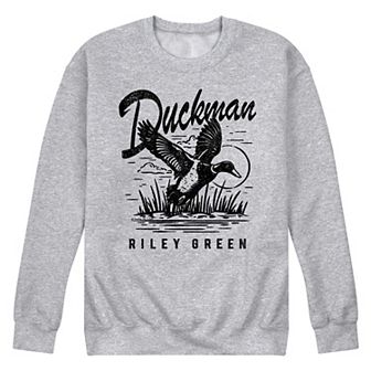 Men's Riley Green Duckman Fleece Sweatshirt