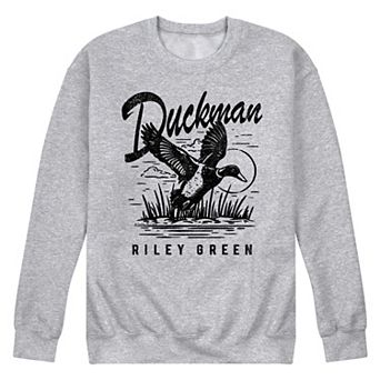 Men's Riley Green Duckman Fleece Sweatshirt