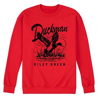 Men's Riley Green Duckman Fleece Sweatshirt