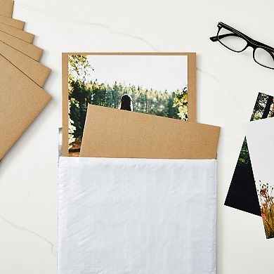 50-pack Corrugated Cardboard Rectangles, 9x12 Flat Inserts For Crafts, 2mm Thick