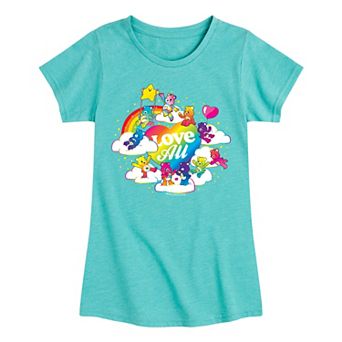 Girls 7-16 Care Bears Love All Graphic Tee