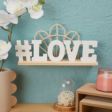 54-piece White 3d Wood Block Letters For Decor Standing, A-z, 3 Inch, 0.6" Thick