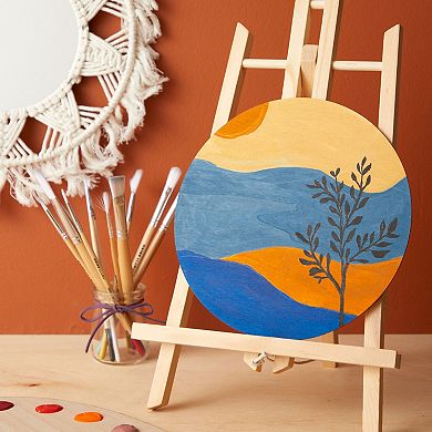 10 Pack 8 Inch Unfinished Wood Circles For Crafts, Engraving, Round Wooden Discs