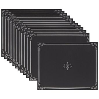 12 Pack Black Certificate Holders For Diploma, Achievements (11.2 X 8.8 In)