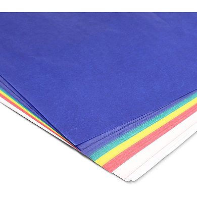 50x Carbon Transfer Paper For Tracing On Fabric Wood Sewing 9 X 11" Multicolored
