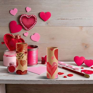 24-pack Diy Paper Tubes For Crafts, Classroom Projects, 1.6x4 In, Brown