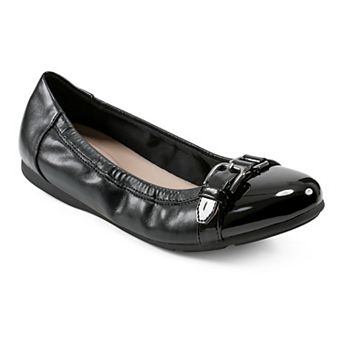 Easy Spirit Kenna Cap-Toe Ornament Women's Ballet Flats