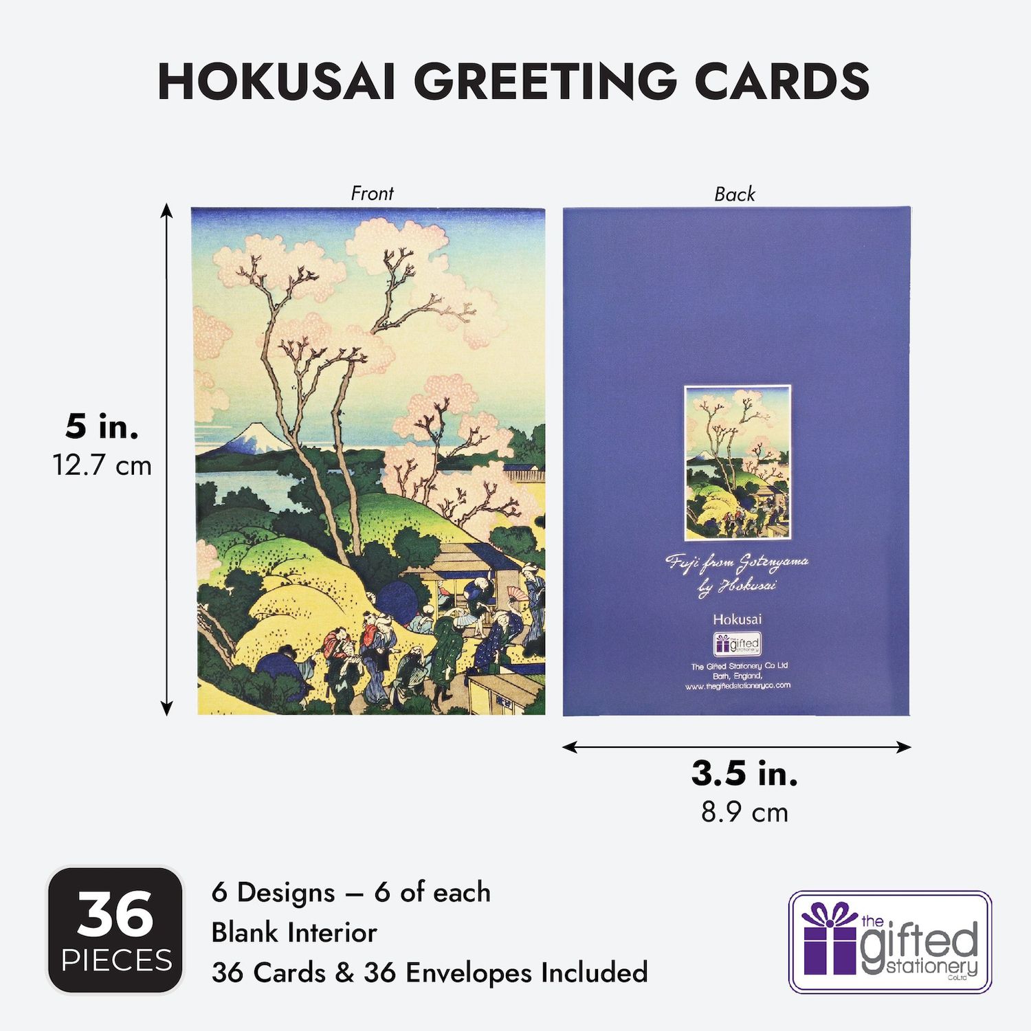 Lokta Paper Greeting Cards And Envelope Set Handmade In Nepal - View #5