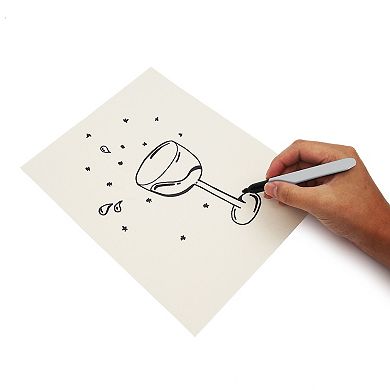 Newsprint Paper, Drawing Paper for Doodles & Sketching (11 x 8.5 in, 500 Sheets)