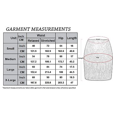 Women's Sequin Stretchy Party Mini Skirt