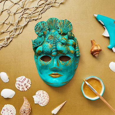 24 Pack Plain Masks For Decorating, Diy Masquerade Mask, White, 2 Sizes