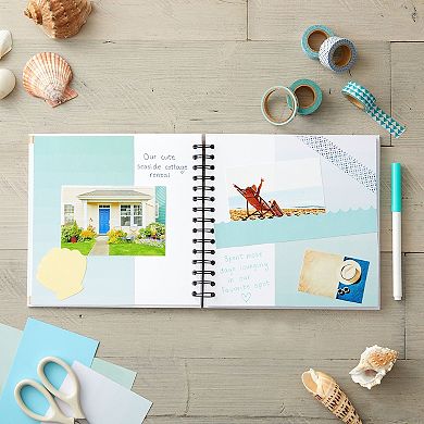 8x8" Scrapbook Photo Album For Family Photo's, Wedding Guest Book, 40 Sheets