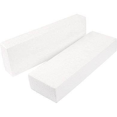 6 Pack Polystyrene Foam Blocks For Crafts, Diy Projects, 12x4x2"