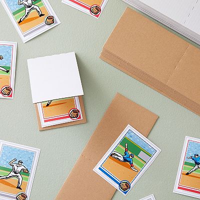 cardboard sleeves for trading cards Amazon.com : 96 Packs Sleeves for Sports Card Protectors, 3