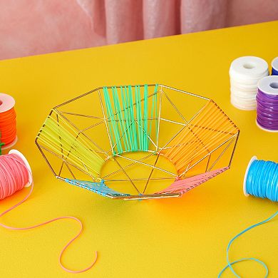 50 Yards Each Plastic Gimp String In 10 Colors For Crafting, 10 Spools