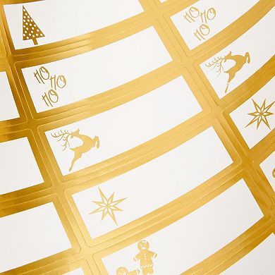 210 Pcs Printable Address Labels For Christmas Cards Holiday Gifts Wrapping